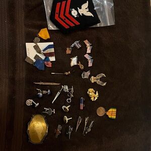 Assorted Vintage Pins and Badges